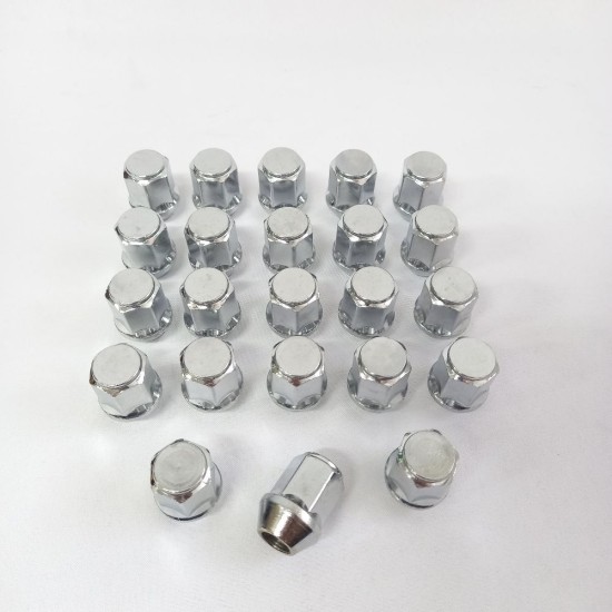 Porca de Roda Cromada 23 Pe&ccedil;as Fordinho N&atilde;o Original