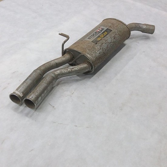 Silencioso Traseiro Duas Sa&iacute;das - Escort 84/- Stock Car