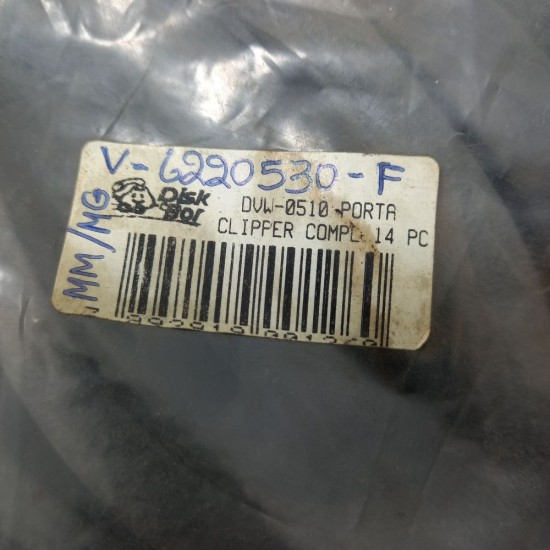 Borracha Porta - Kombi Clipper 1600 Jg Completo 14 P&ccedil;s