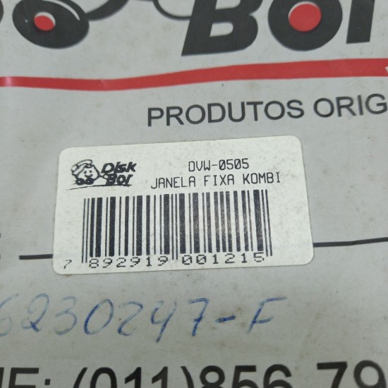 Borracha Janela Fixa Kombi- Disk Bor