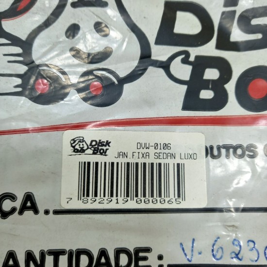 Borracha Janela Fixa Fusca Sedan Luxo Disk Bor