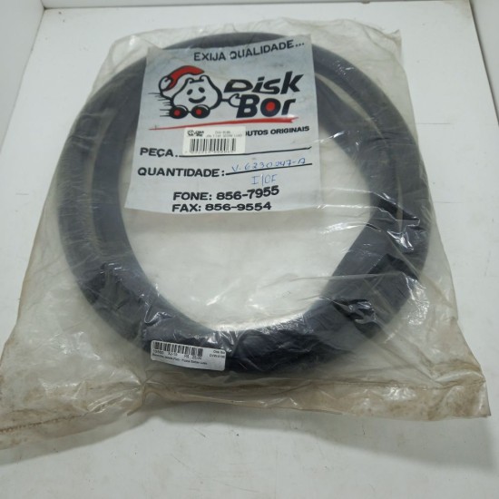 Borracha Janela Fixa Fusca Sedan Luxo Disk Bor