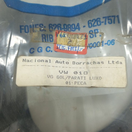 Borracha Vigia Nacional Borrachas-Gol 80/... C/ Friso