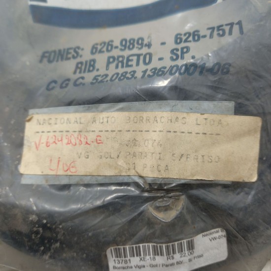 Borracha Vigia - Gol / Parati 80/... S/ Friso