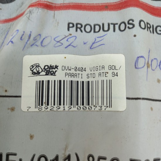 Borracha Vigia-Gol Parati Saveiro 80/94 - S/ Friso Disk Bor