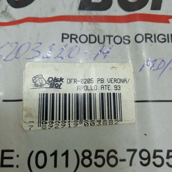 Borracha Parabrisa Verona Apolo At&eacute; 93 Disk Bor