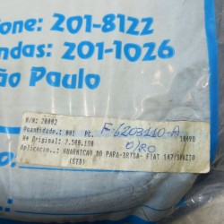 Borracha Parabrisa - Fiat 147 / Spazio Std S/ Friso