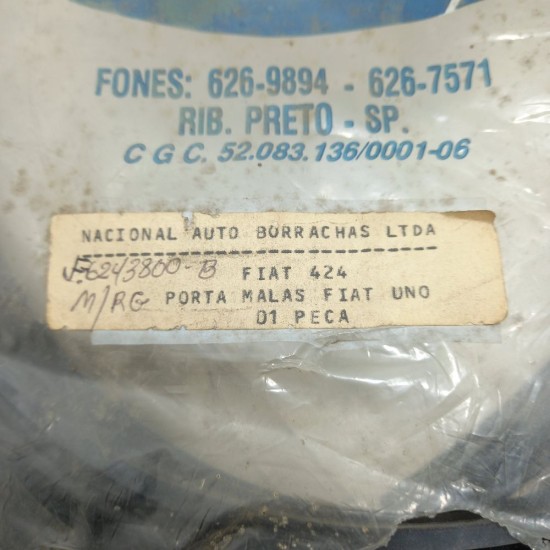Borracha Porta Malas - Uno Nacional Borrachas