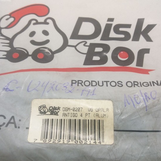 Borracha Vigia - Opala Antigo 4Pts C/ Friso