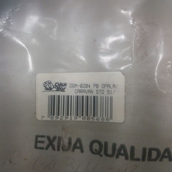 Borracha Parabrisa - Opala / Caravan Std 91/...