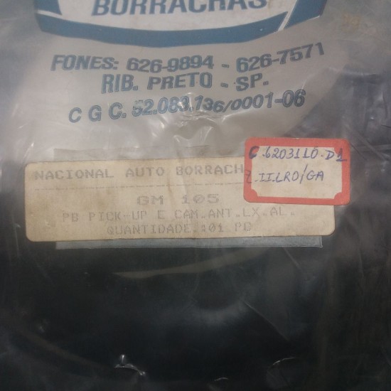 Borracha Parabrisa - Pickup / Caminh&atilde;o Art. Lx.Al.