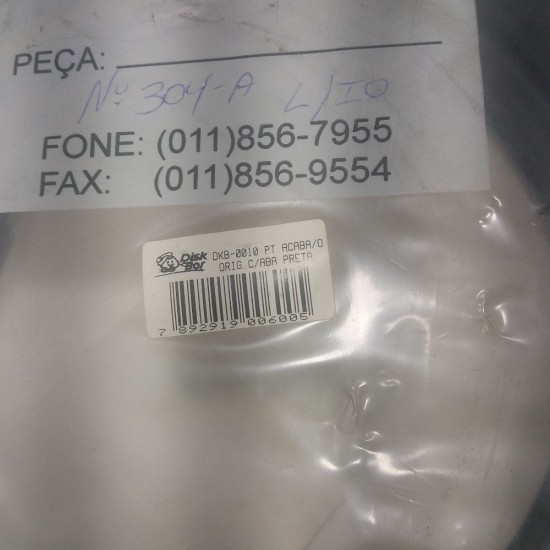 Borracha Porta Gol 95/Santana/Royale/Monza/ Versailles/Kadett