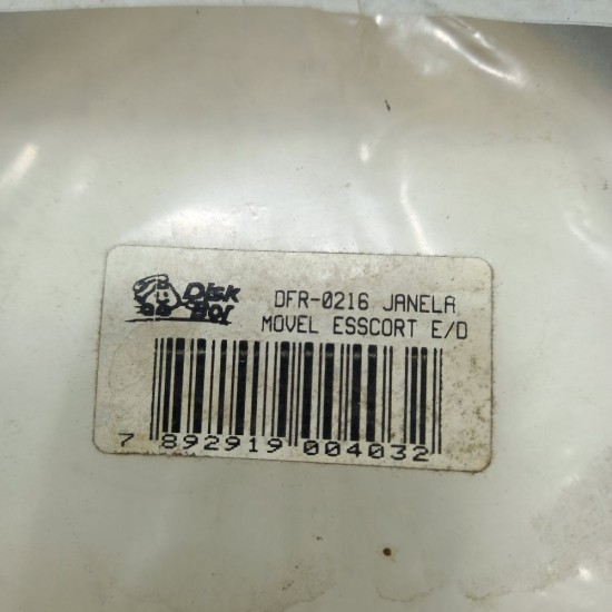 Borracha Janela M&oacute;vel - Escort E/D.