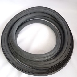 Borracha Vigia - Escort Até 92 - Friso de Alumínio