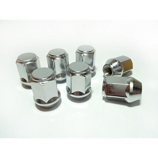 Porca Roda Opala 79/80 - Jg 20 Pe&ccedil;as ( Cromadas ) - Chave 19 Mm