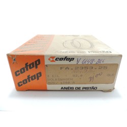 Anéis Pistão Fusca 1500 a - 0,25