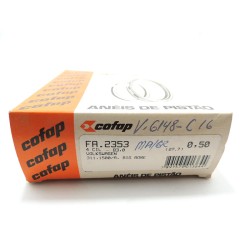 Anéis Pistão Vw Fusca 1500 - 0,50