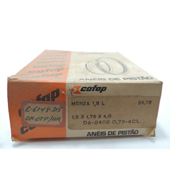 An&eacute;is Pist&atilde;o Monza At&eacute; 86 0,75 - 1.8