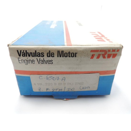 V&aacute;lvula de Admiss&atilde;o Trw - Opala / Caravan / C10 / Veraneio