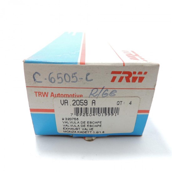 V&aacute;lvula de Escape - Monza Kadett 1.6/1.8