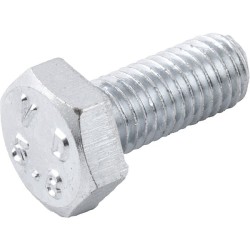Parafuso Cabeça Sextavada M10 Rosca Inteira Classe 5.8 Zincado