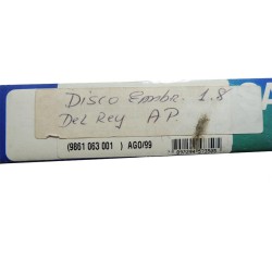 Disco de Embreagem Del Rey 1.8
