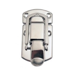 Fecho Báu Cromado Sem Trava Fordinho