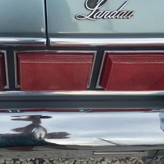 Moldura Aro Lanterna Traseira Galaxie Landau 76 83 A&ccedil;o Inox