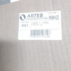 Vidro Lente Farol Le Fiesta 96/