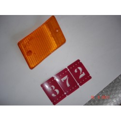 Lente Lanterna Dianteira Ld Europa Spazio Ambar Arteb