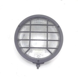 Farol Auxiliar Milha C/ Grade Proteção Grande C/Lente Quebrado