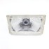 Farol Auxiliar Lente Vidro Retangular