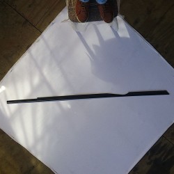 Placa Interna Soleira Del Rey, Corcel Ii, Belina 1558 Mm Original Ford