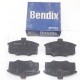 Pastilha Freio Bendix Bx14 Disco Varga Elba Pr&ecirc;mio Fiorino Pick-Up Mille Uno