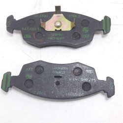 Pastilha para Freio a Disco Sistema Freio Teves Motorcraft Escort Xr3 93/ Disco Ventilado