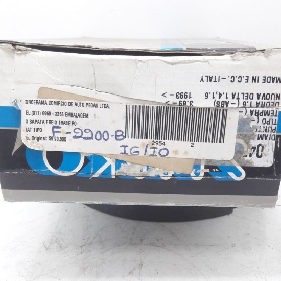 Sapata de Freio Traseiro Fiat Uno Tipo