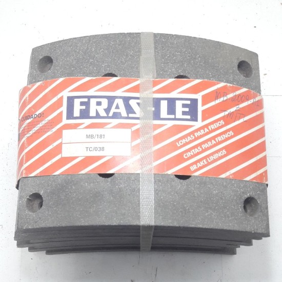 Lona de Freio Trazeiro L Lk1513 70 &Aacute; 71 o Om 326 64 &Aacute; 78 Frasle Mb181