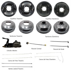Kit Freio Completo Fordinho - Sistema Hidráulico com Estacionário