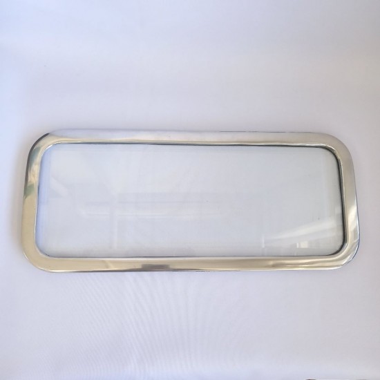 Moldura Janela Vigia Traseira com Vidro Fordinho