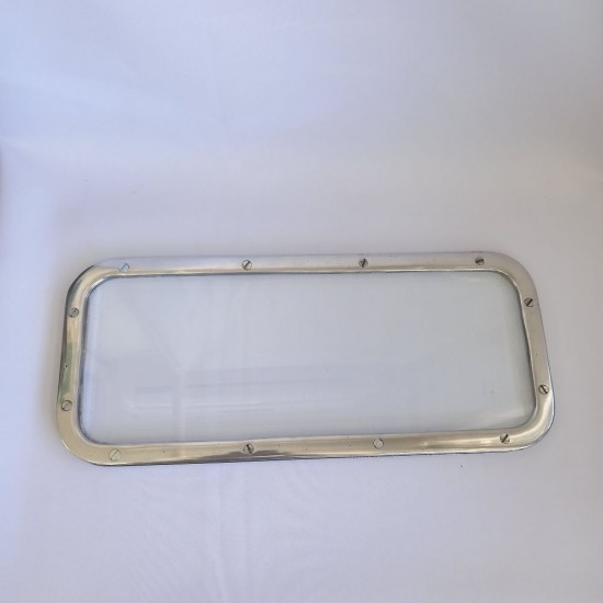 Moldura Janela Vigia Traseira com Vidro Fordinho