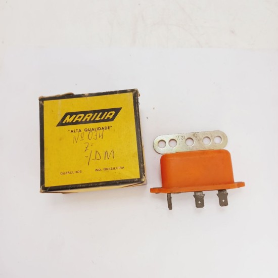 Rel&eacute; Buzina Fusca Willys Opala Maverick Marilia 12V