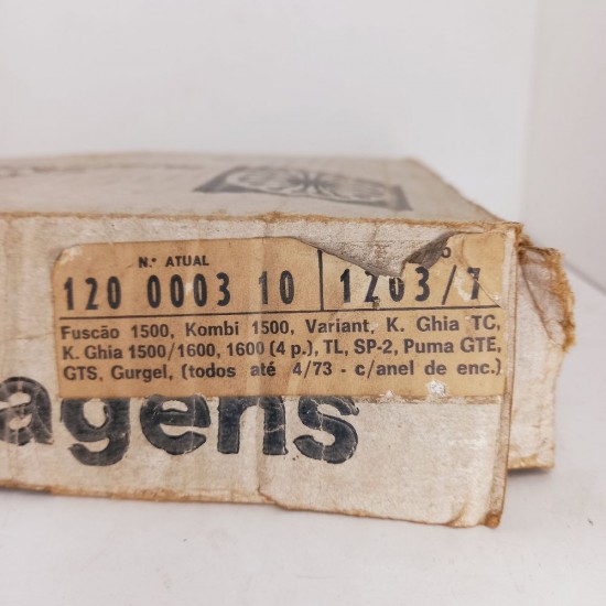 Plat&ocirc; Embreagem Chap&eacute;u Chin&ecirc;s Fusca 1500 Kombi Variant K. Ghia Tc