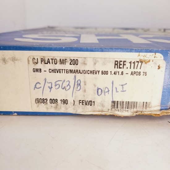 Plat&ocirc; Embreagem Chap&eacute;u Chin&ecirc;s Chevette Marajo Chevy 500 Sachs