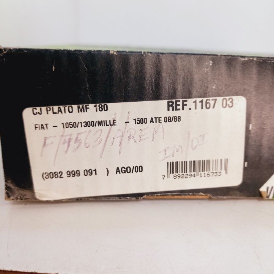 Plat&ocirc; Embreagem Fiat 1050/1500/ Mille 1500 At&eacute; 88