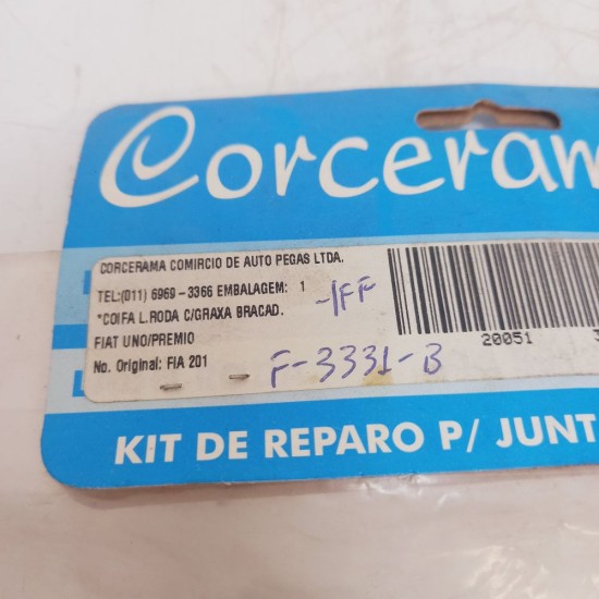 Kit Coifa Homocin&eacute;tica Lado Roda Fiat 147 Uno Pr&ecirc;mio