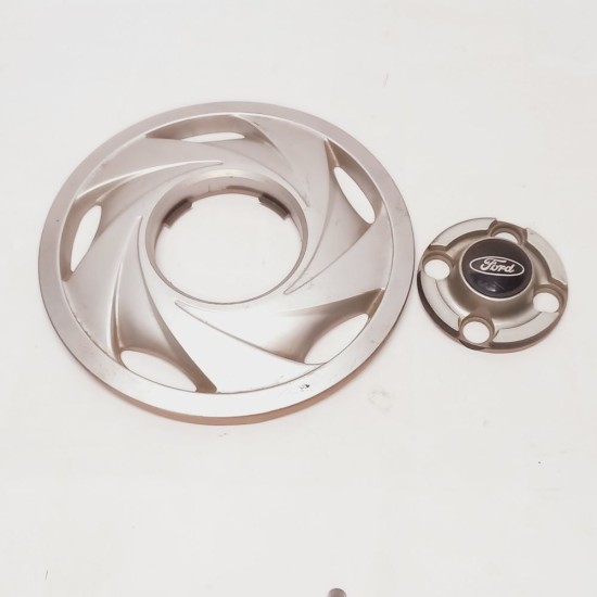 Calota de Roda Aro 14 Emblema Ford 4 Furos