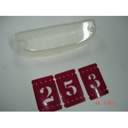 Lente Lanterna Dianteira - Chevette 73/82 Cristal - Godks