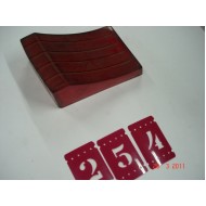 Lente Lanterna Traseira - Ld - Opala - 69/74 Vermelho