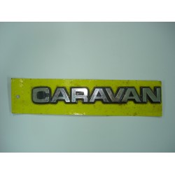 Emblema Caravan Plástico