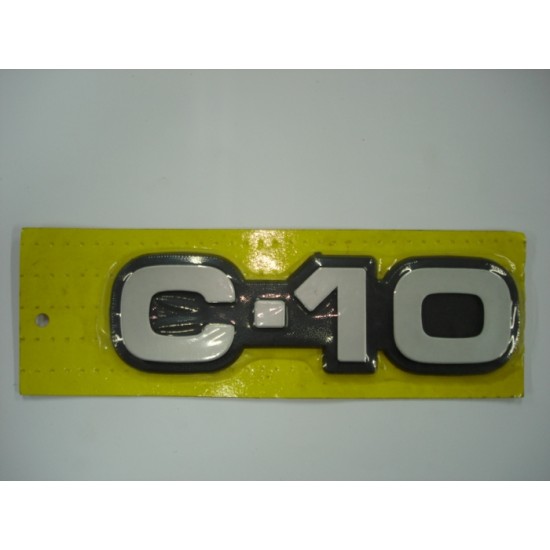 Emblema C10 Pl&aacute;stico
